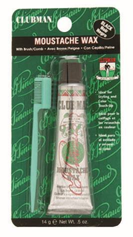 Clubman Pinaud Moustache Wax Black