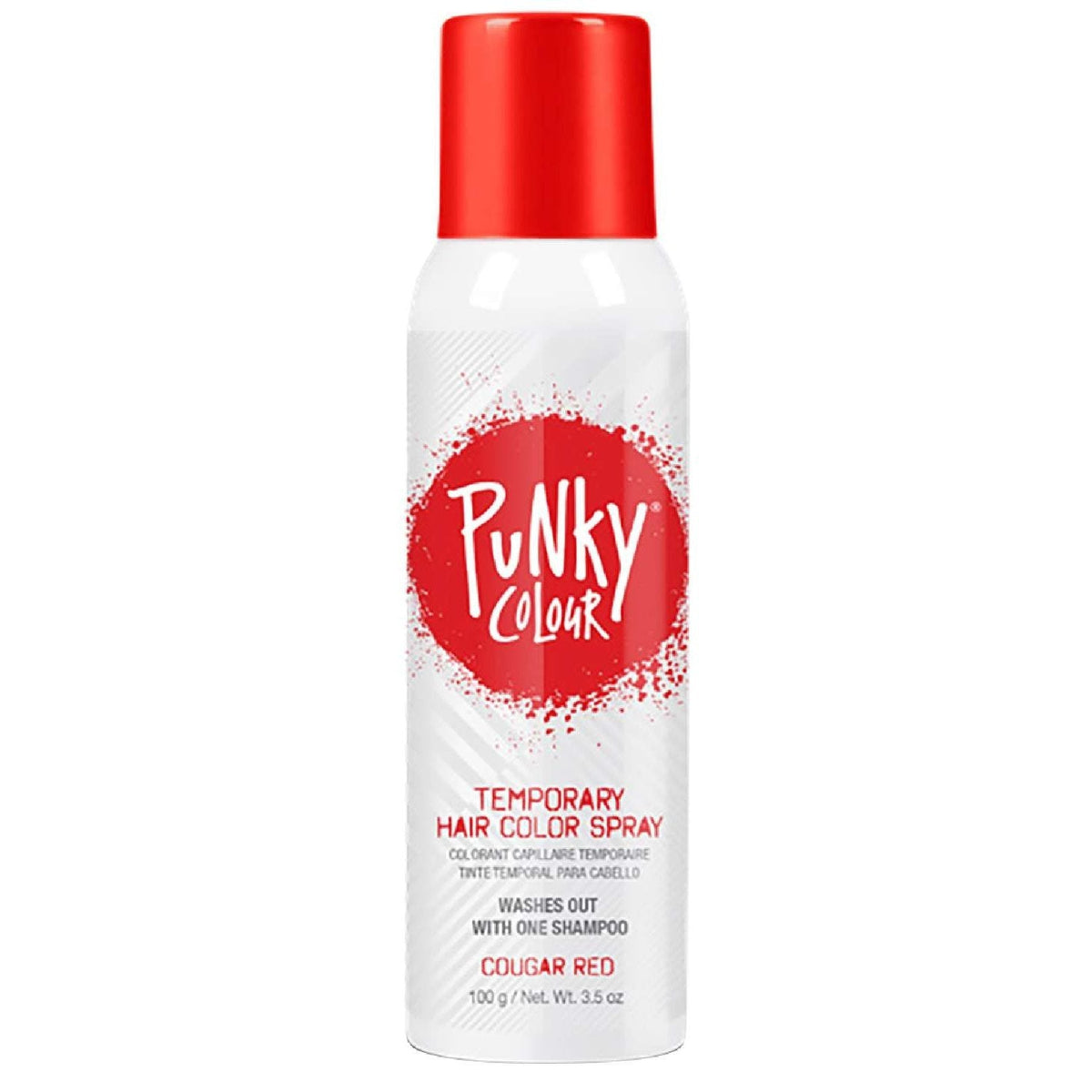 Punky Colour Temporary Color Highlight Spray Cougar Red 3.5 Oz