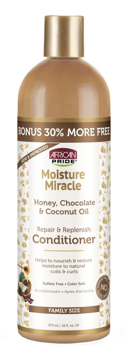 AFRICAN PRIDE MOISTURE MIRACLE REPAIR & REPLENISH CONDITIONER