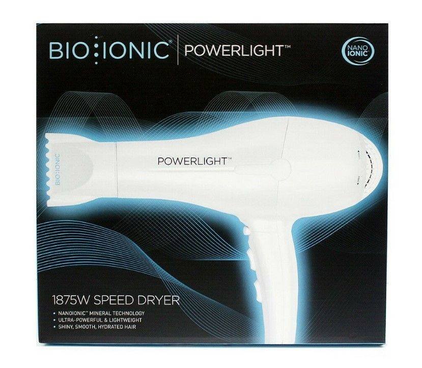 BIOIONIC POWERLIGHT DRYER WHITE