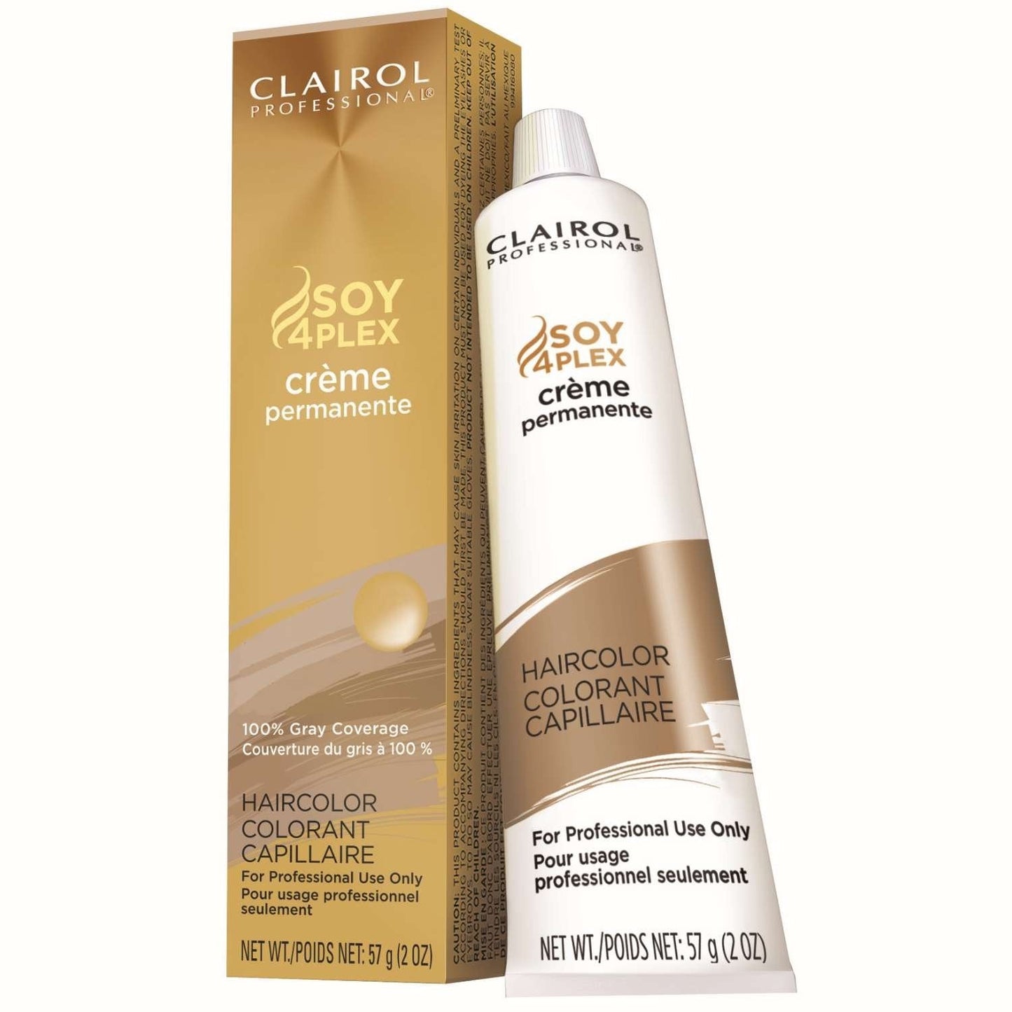 Clairol Soy Creme Permanente 4Nn Light Rich Neutral Brown