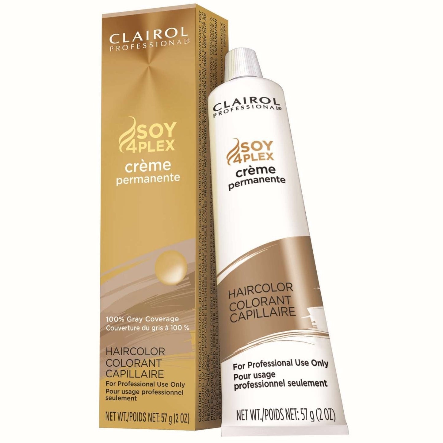 Clairol Soy Creme Permanente 7N Medium Neutral Blonde