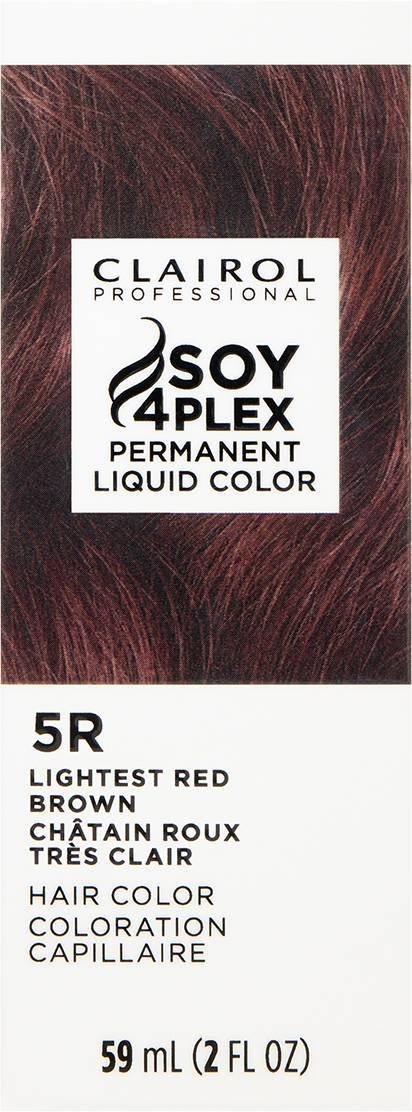 CLAIROL PERMANENT LIQUID 5R LIGHTEST RED BROWN