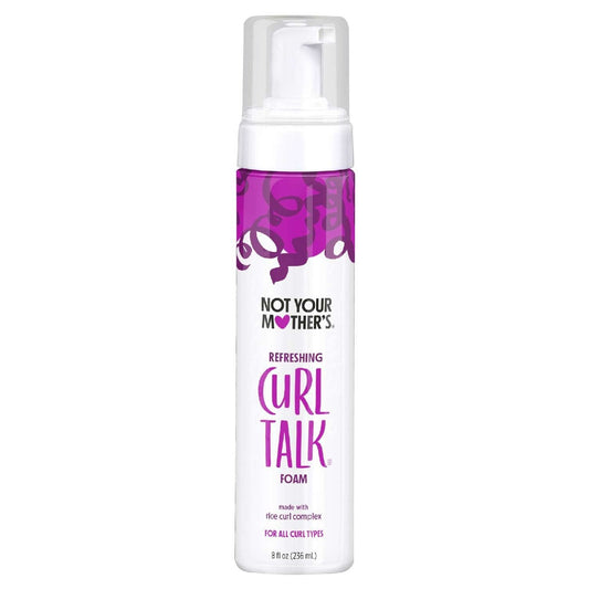 Not Your Mothers Curl Talk Refreshing Foam 8 Oz