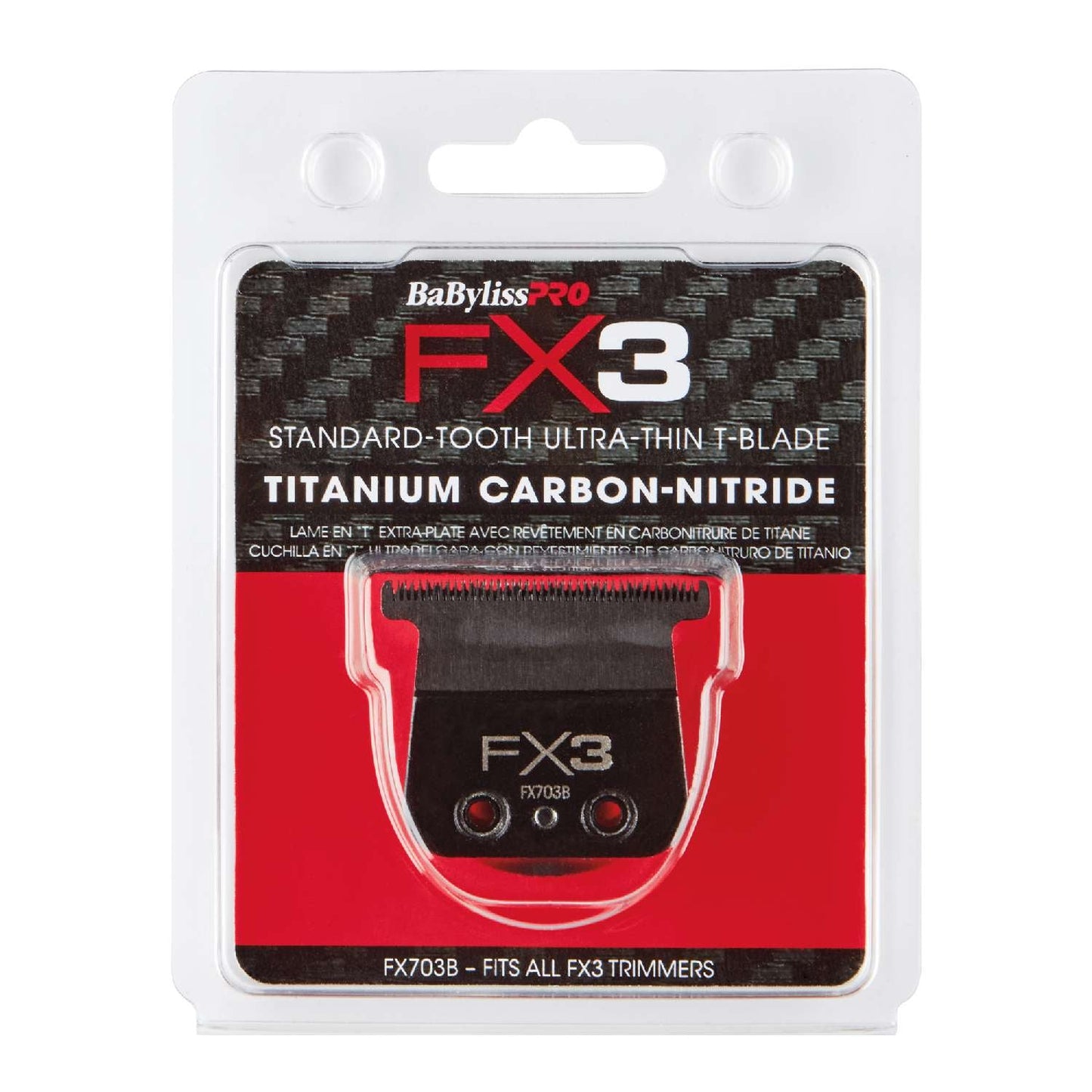 Babyliss X3 Titanium Carbon Ultra Thin Replacement T-Blade