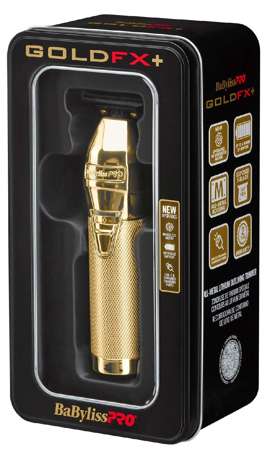 Babylisspro Goldfx Plus All Metal Lithium Outlining Trimmer