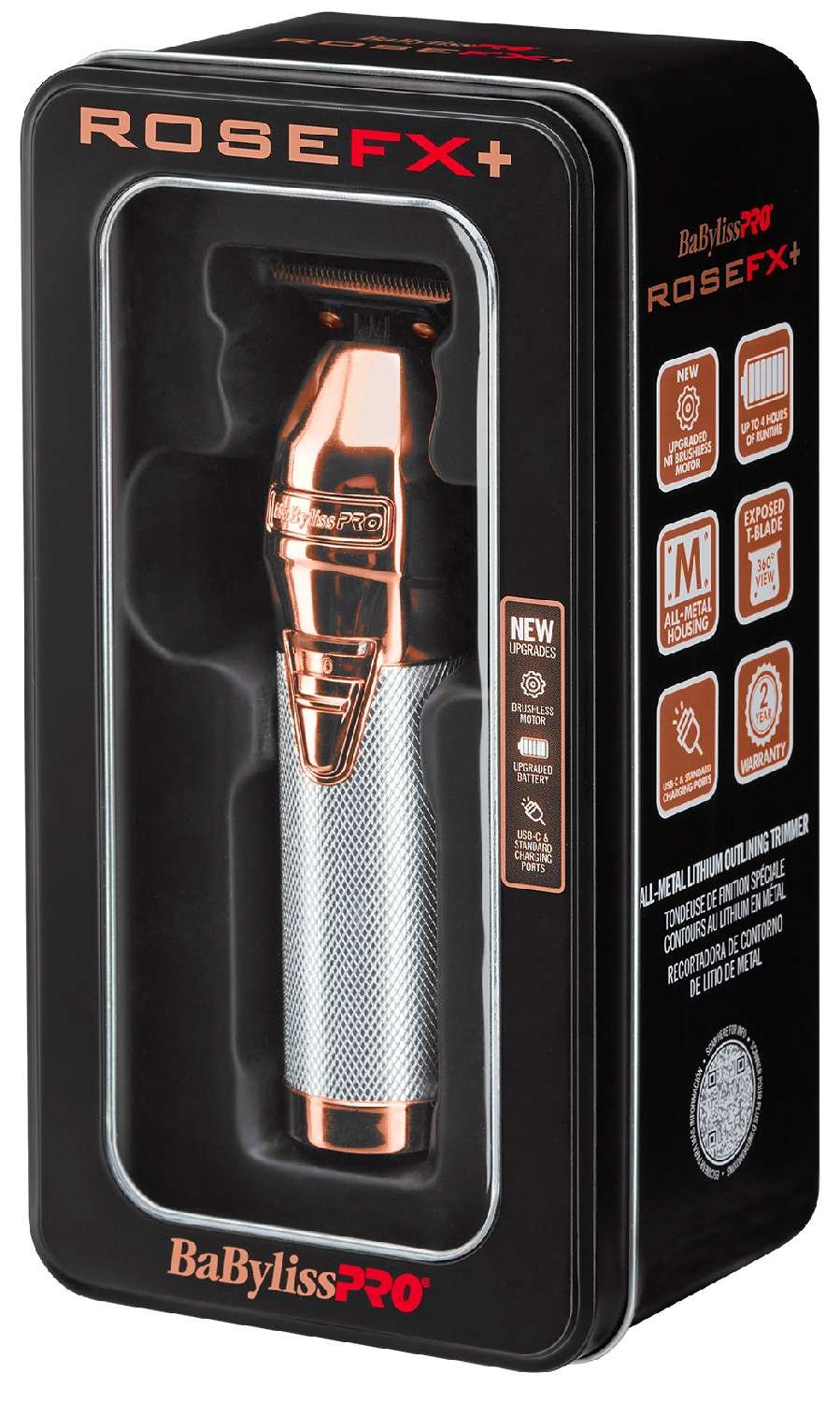 Babylisspro Rosefx Plus All Metal Lithium Outlining Trimmer