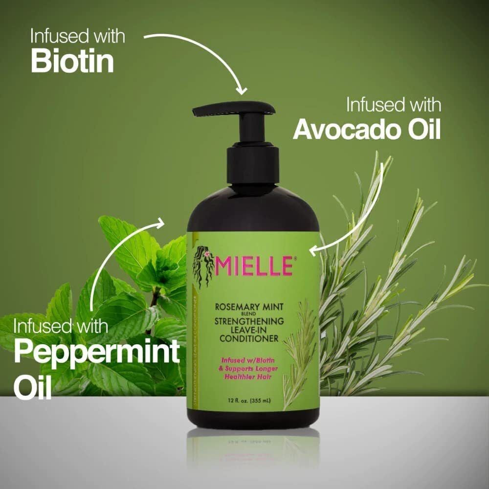 Mielle Rosemary & Mint Strengthening 3-Piece Bundle