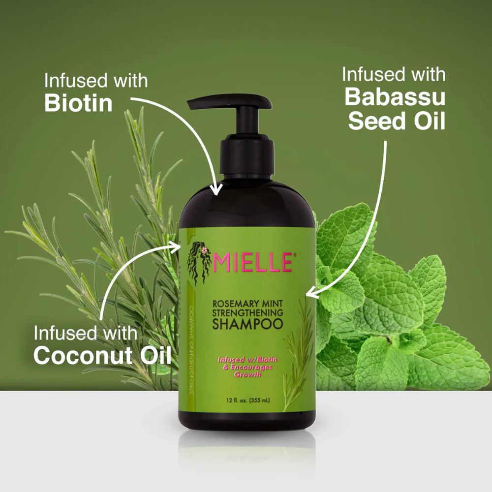 Mielle Rosemary & Mint Strengthening 3-Piece Bundle