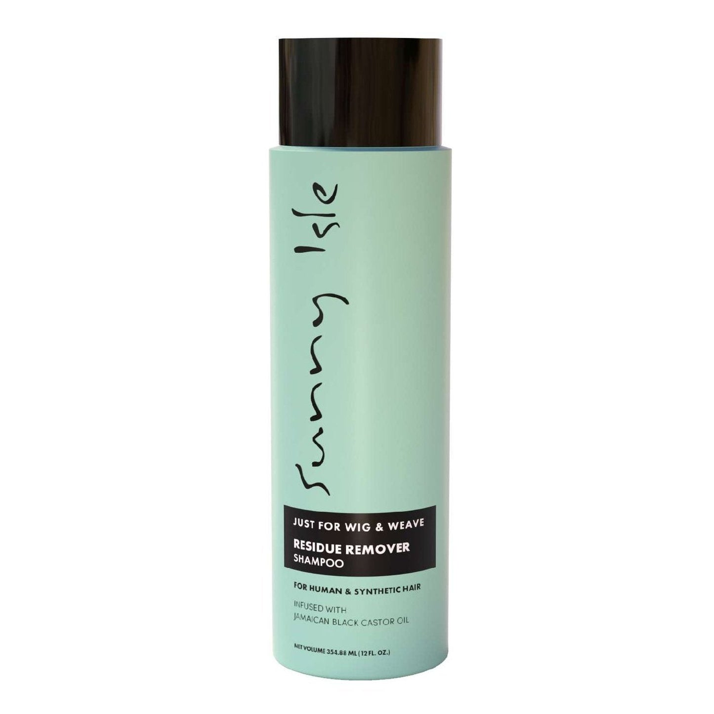 Sunny Isle Just For Wig Weave Braid Extensions Residue Remover Shampoo 8 Oz