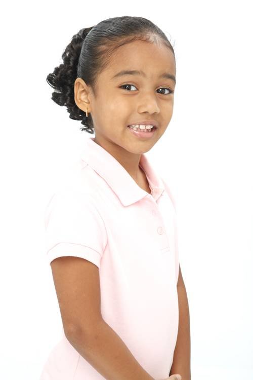 SYNTHETIC PONY TAIL DRAW STRING FOR KIDS JS1179 KIDS DRAW STRING-#1