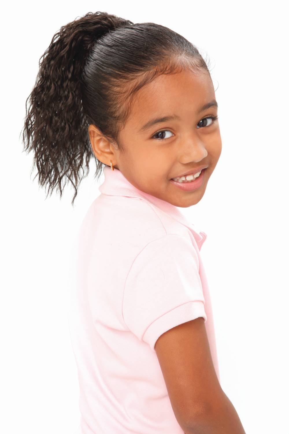 SYNTHETIC PONY TAIL DRAW STRING FOR KIDS JS1217 KIDS DRAW STRING SPANISH-#1