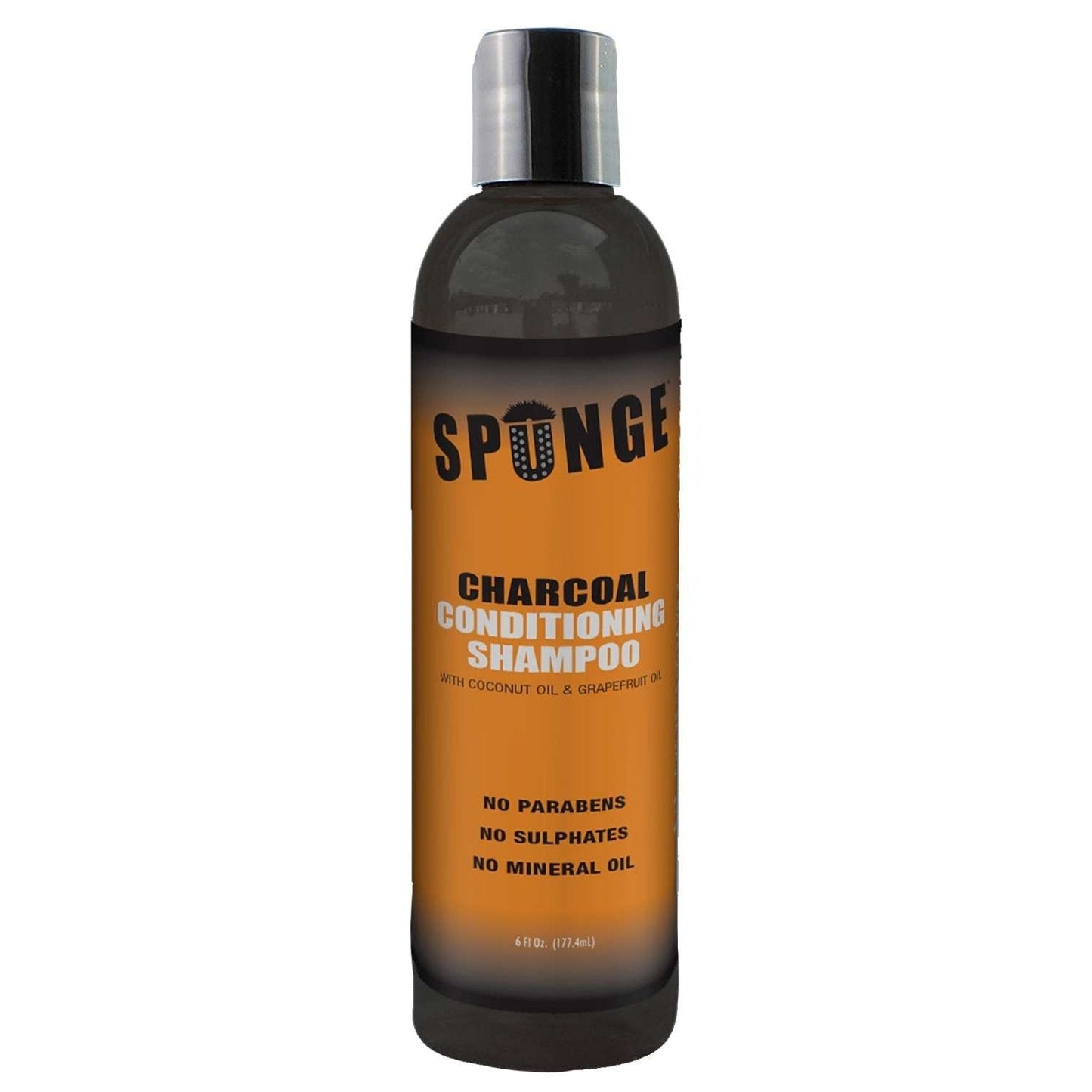 Spunge Charcoal Cond Shampoo 6 Oz