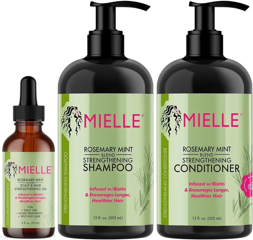 Mielle Rosemary & Mint Strengthening 3-Piece Bundle