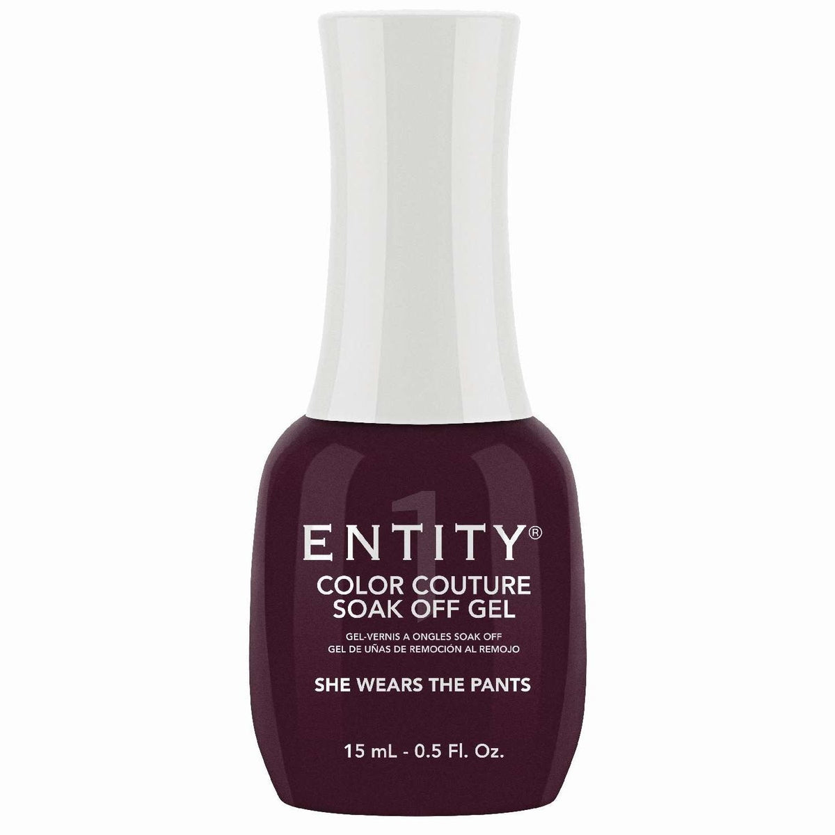 Entity Color Couture Soak Off Gel She Wears The Pants 0.5 Fl Oz