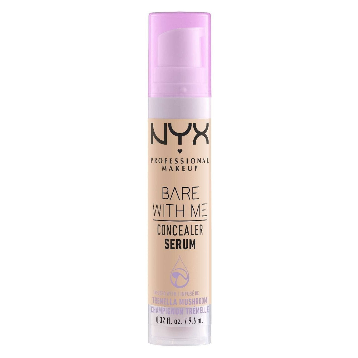 NYX Bare With Me Concealer Serum 3 - Vanilla 0.32 Fl Oz