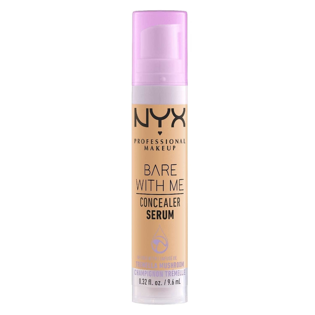 NYX Bare With Me Concealer Serum 6 - Tan 0.32 Fl Oz