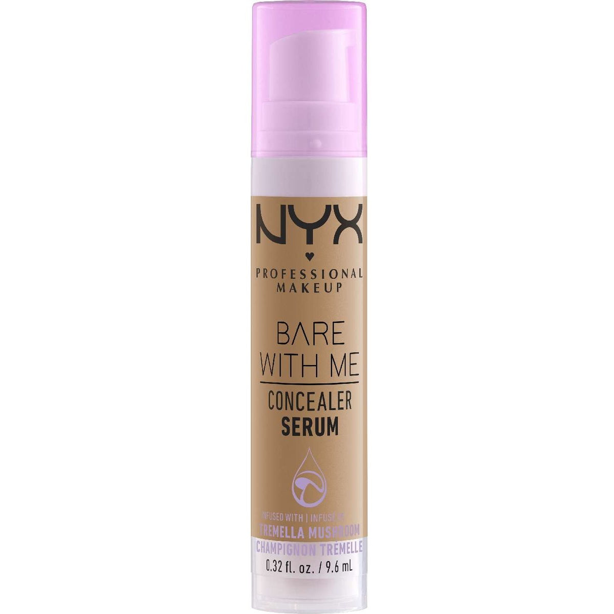 NYX Bare With Me Concealer Serum 8 - Sand 0.32 Fl Oz