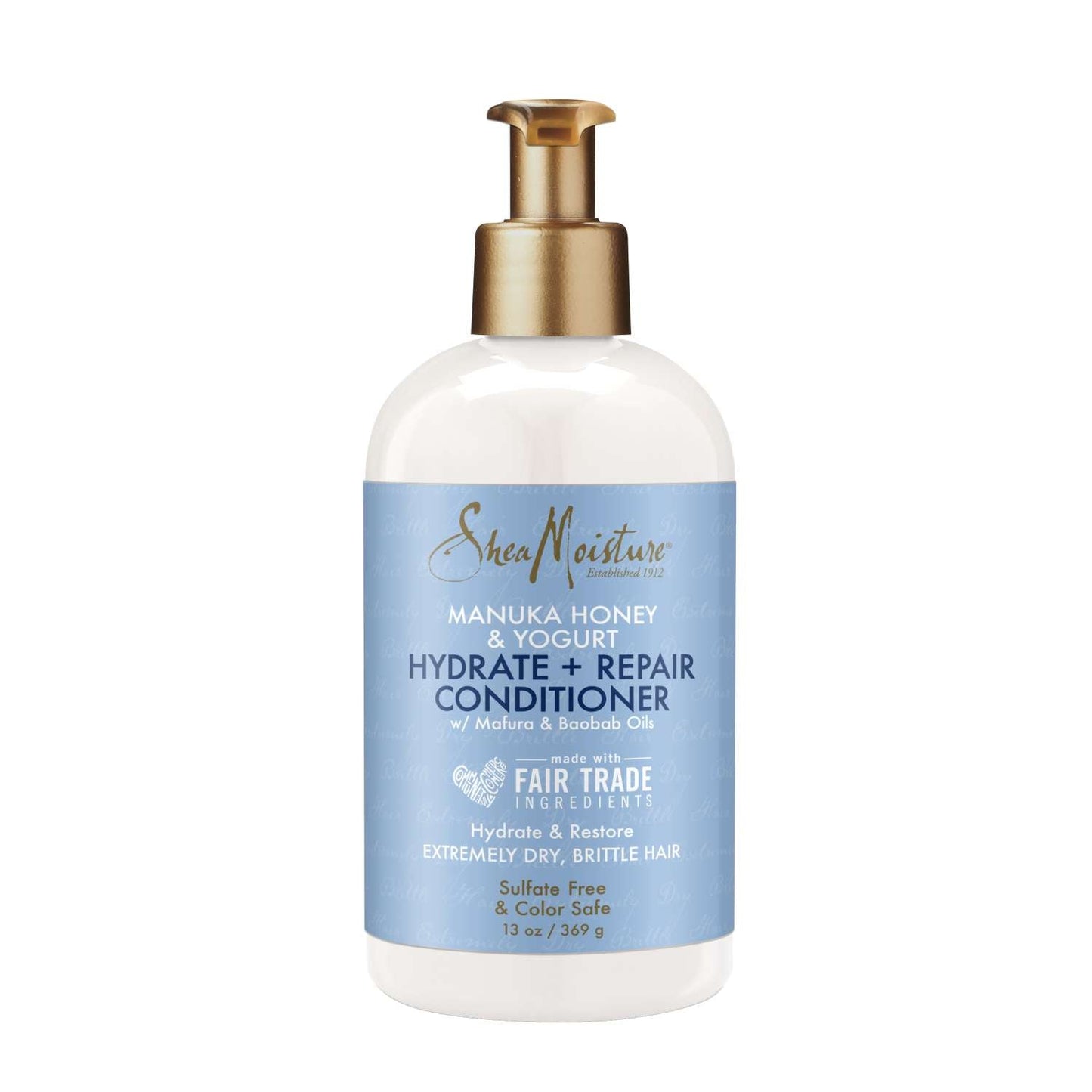 Shea Moisture Manuka Honey Yogurt Hydrate Repair Conditioner 13.0 Oz
