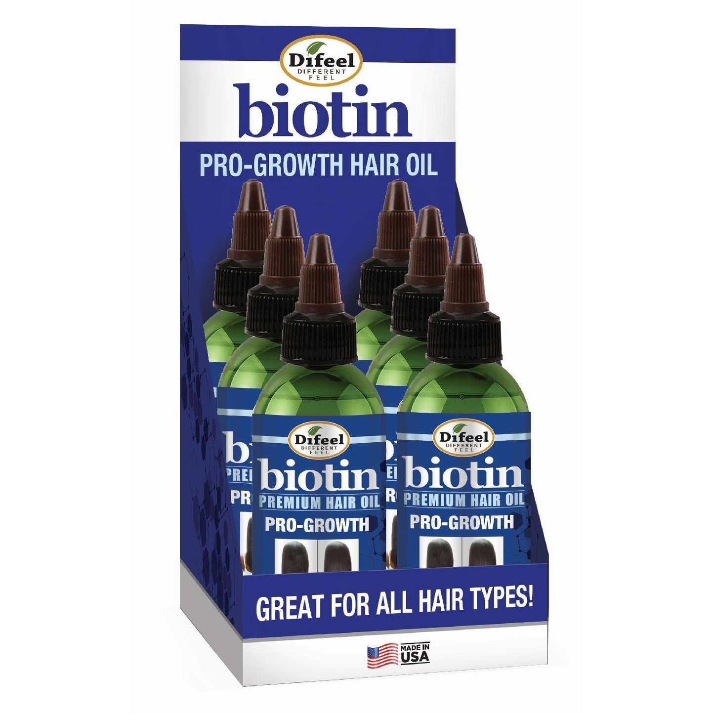 Sunflower Difeel Premium Natural Hair Oil Biotin Pro-Growth