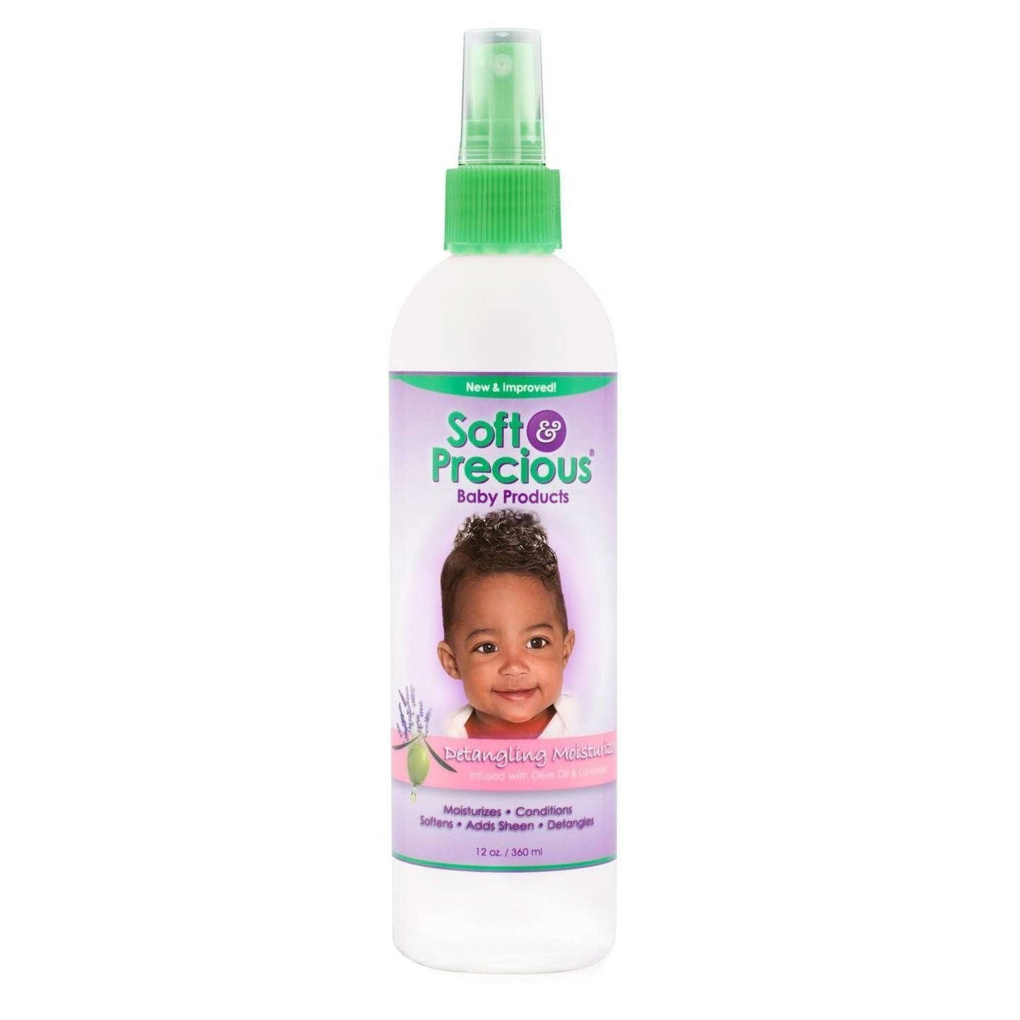 Soft Precious Moisturizer Detangling Spray 12 Oz