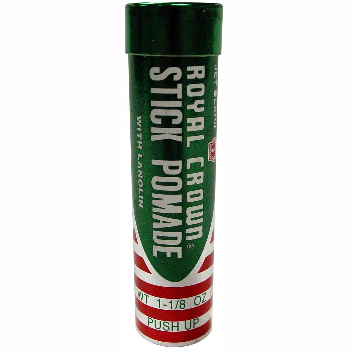 Royal Crown Stick Pomade Jet Black 1.2 Oz