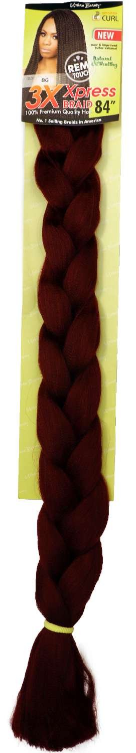 SYNTHETIC BRAID XPRESS 84INCH-#BURGUNDY
