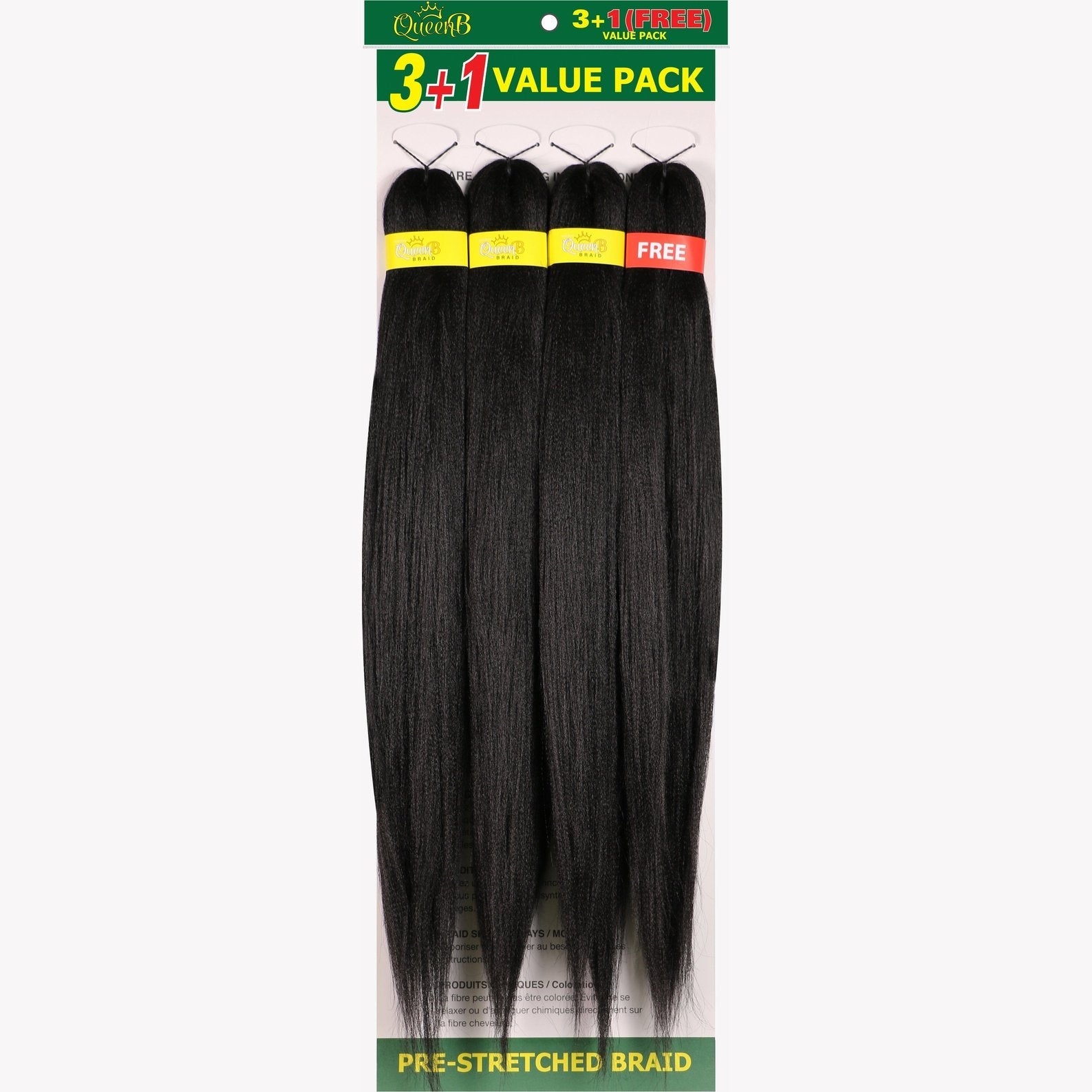 Queen B Pre-Stretched Value Pack Queen B Pre-Stretched Value Pack