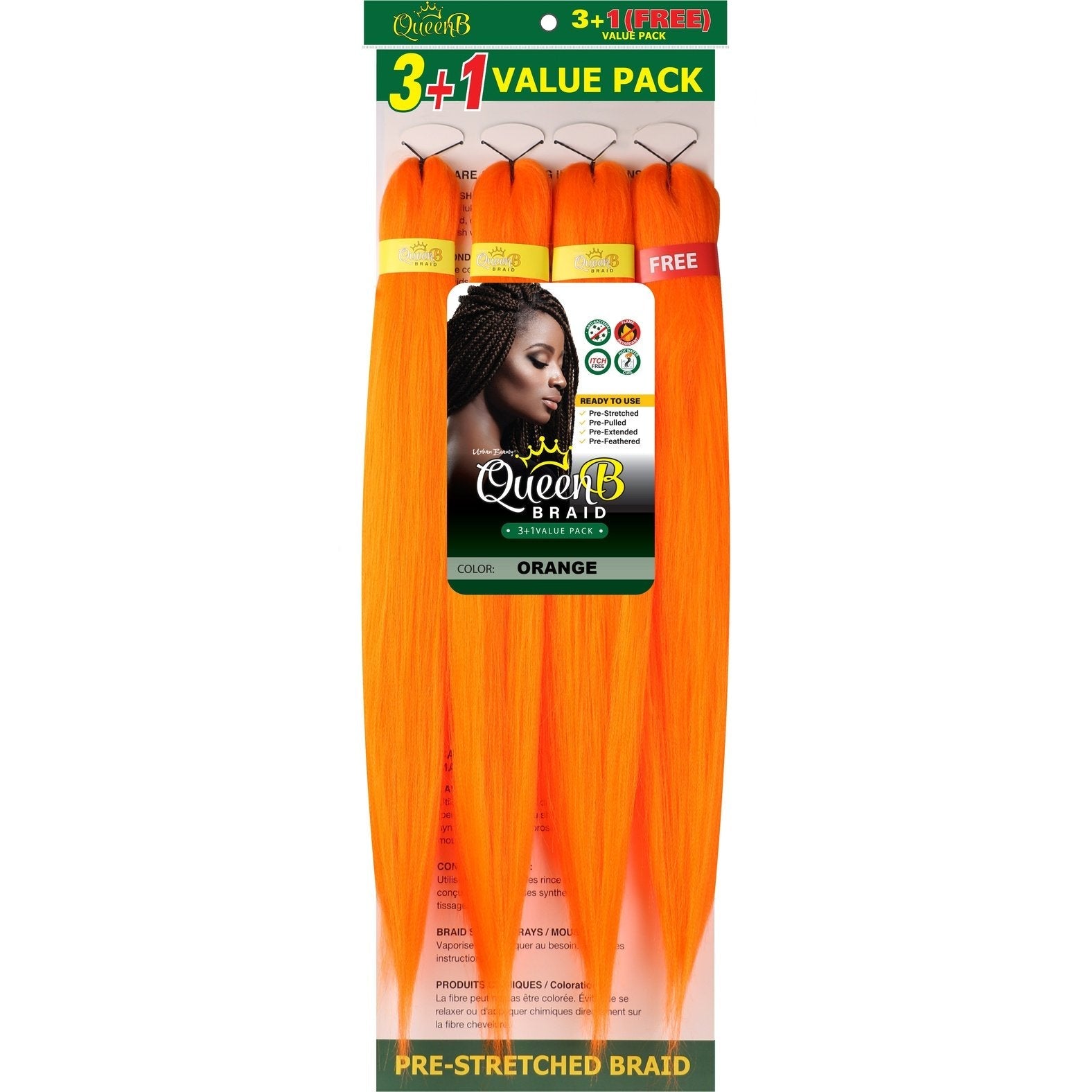 Queen B Pre-Stretched Value Pack Queen B Pre-Stretched Value Pack