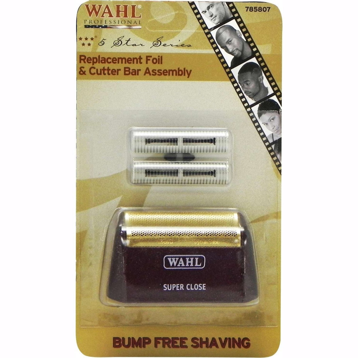 Wahl 5-Star Shaver Replacement Foil Cutter Gold
