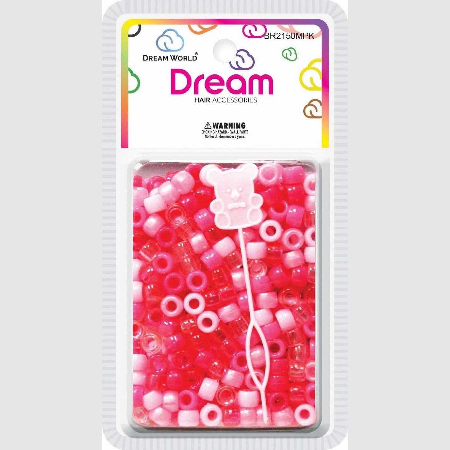 Chloe Bead Round 500 Mix Pink