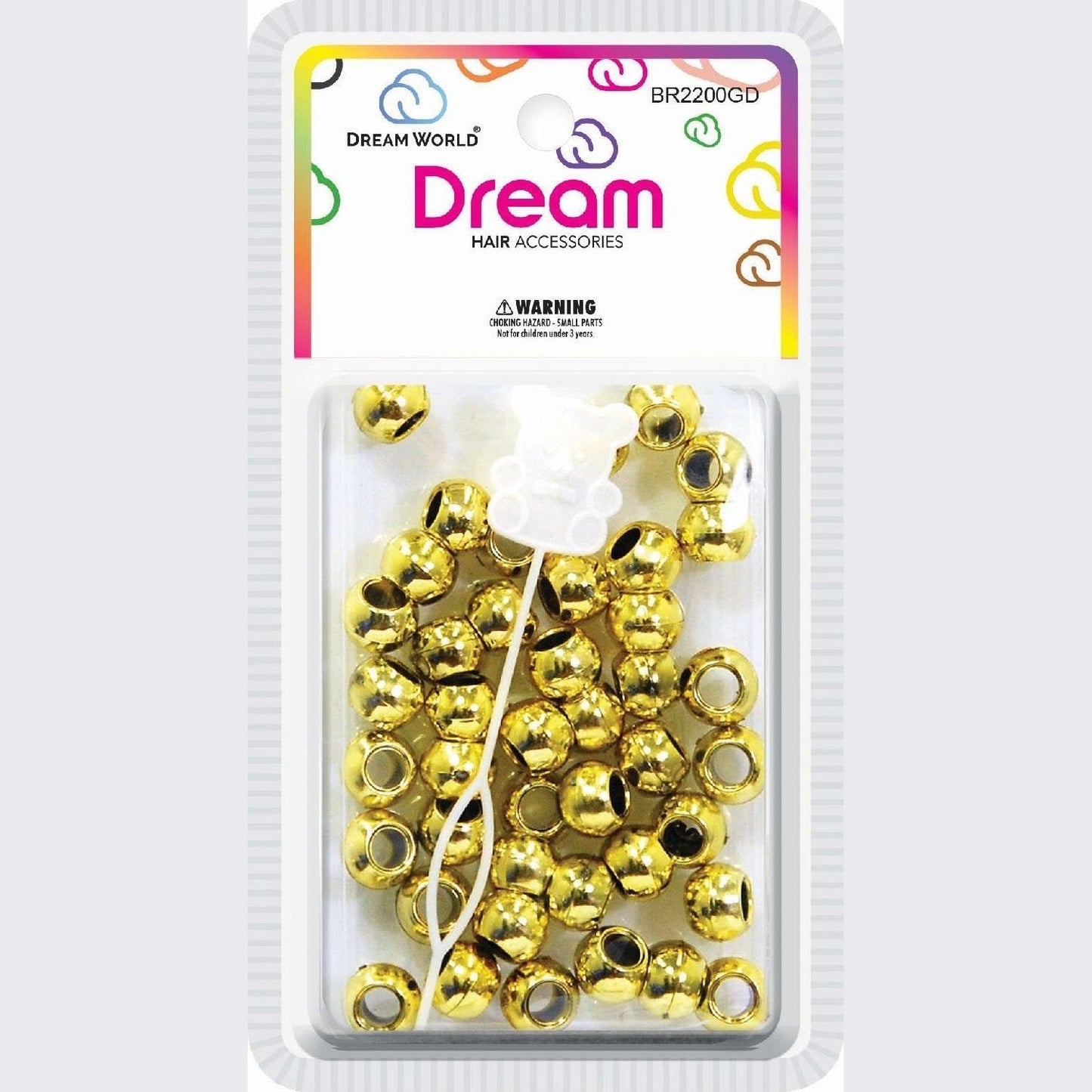 Chloe Bead Round Big 60 Gold