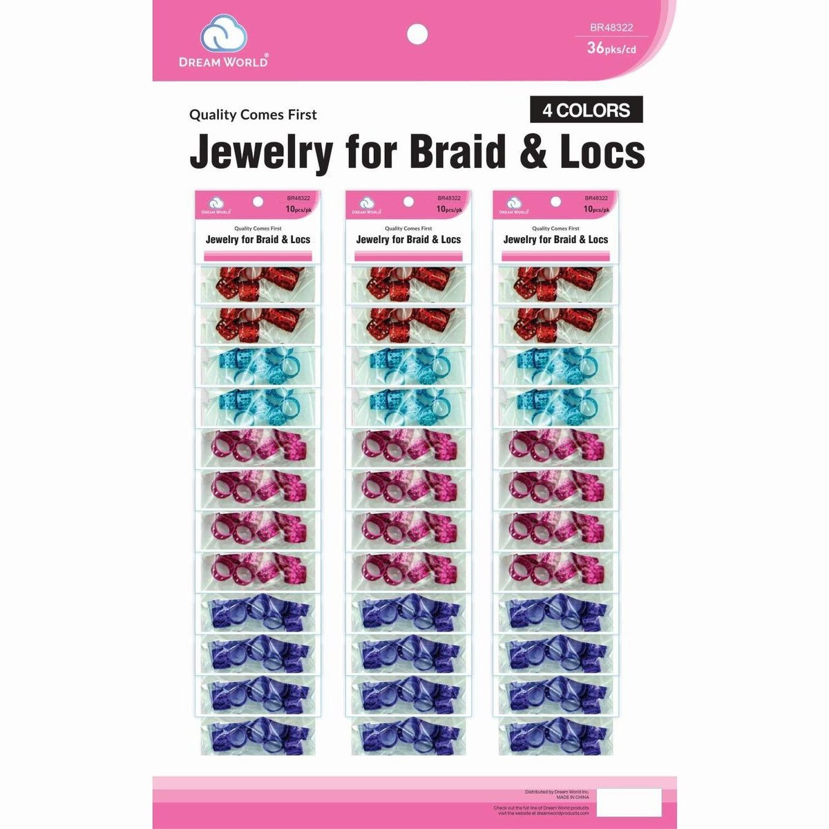 Brittny Jewelry Braids Locs Asst