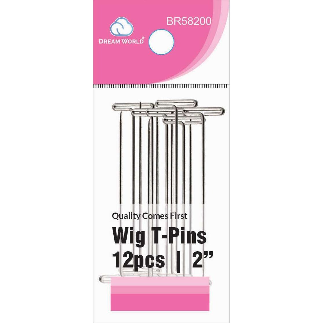 Brittny Wig T-Pin 2 12Pk