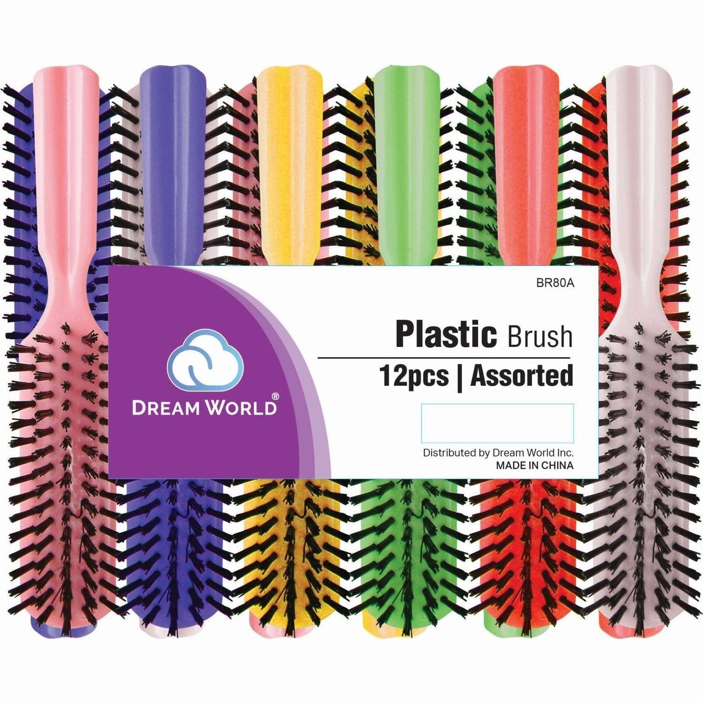 Brittny Plastic L-80 Brush Assorted