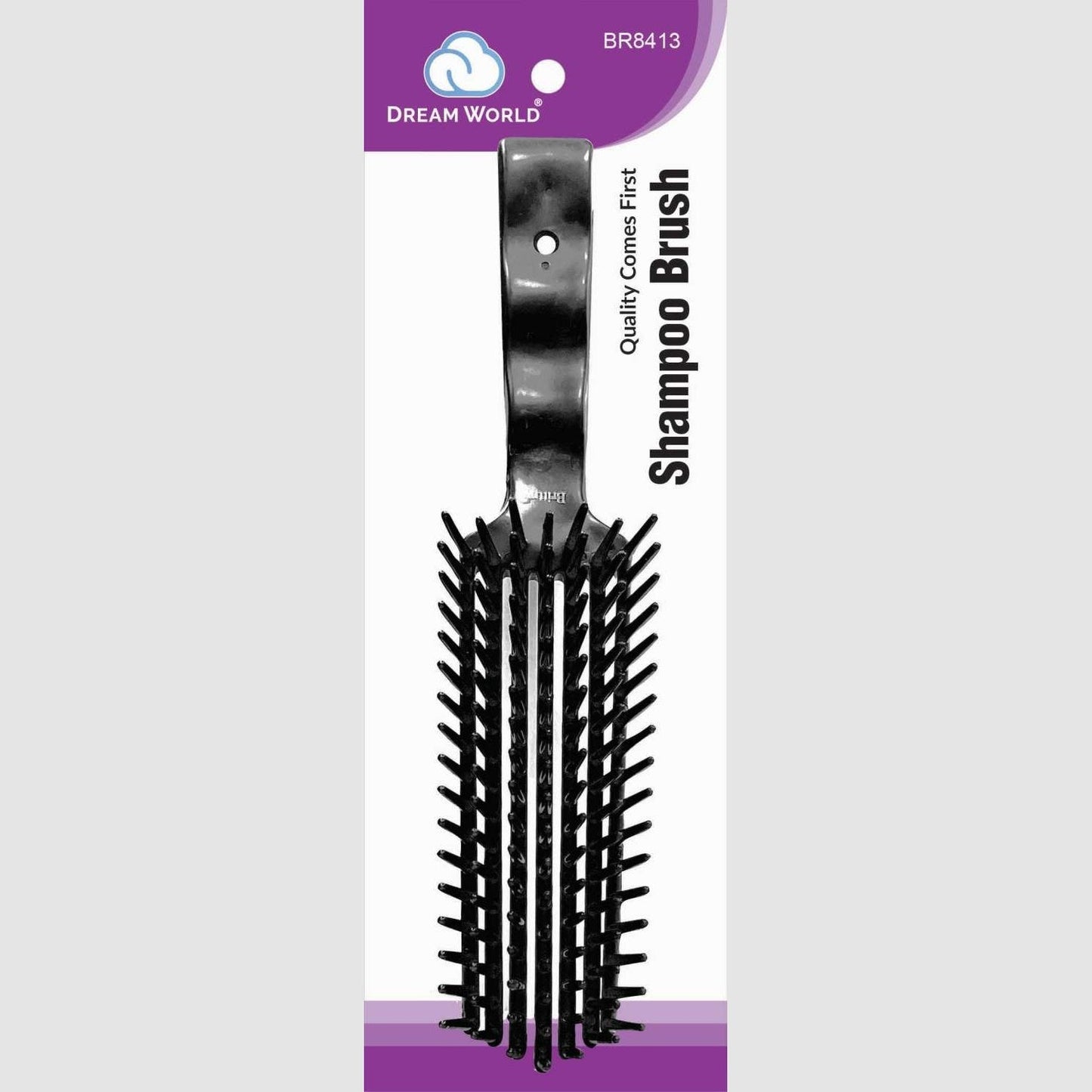 Brittny Shampoo Brush Black