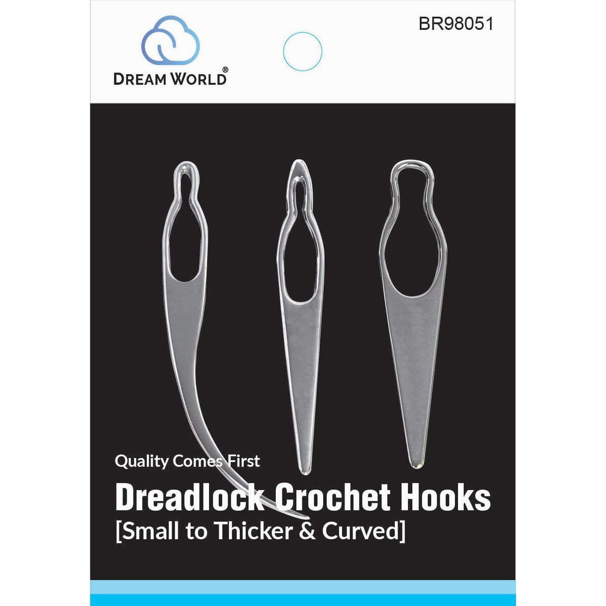 Brittny Crochet Hook Dreadlock 3 Pieces