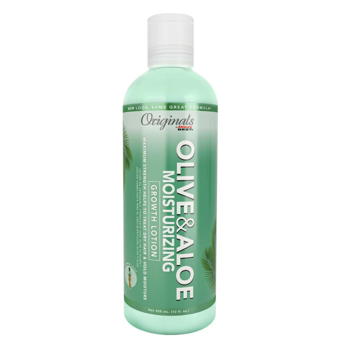 Africas Best Originals Olive Aloe Moisturizing Growth Lotion