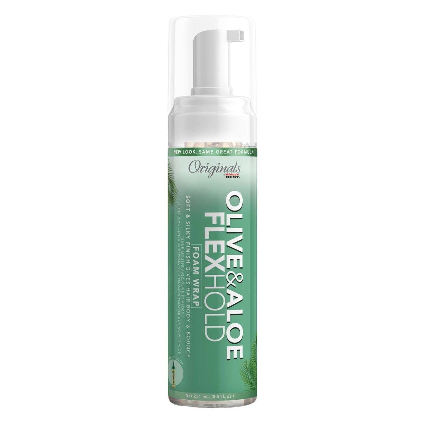 Africas Best Originals Olive Aloe Flexhold Foam Wrap