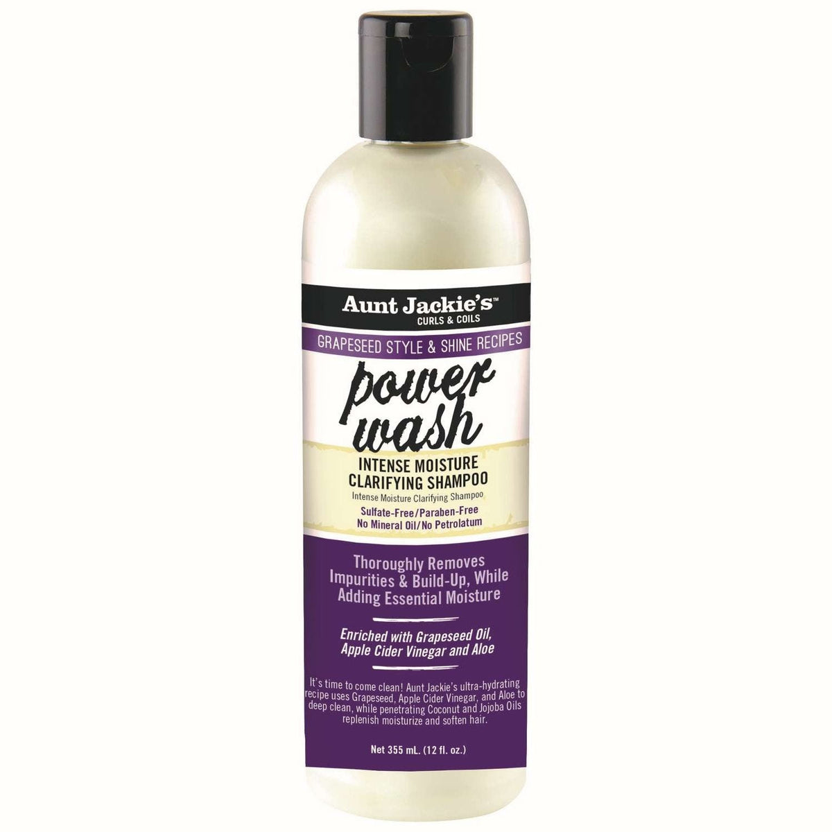 Aunt Jackies Grapeseed Power Wash Shampoo