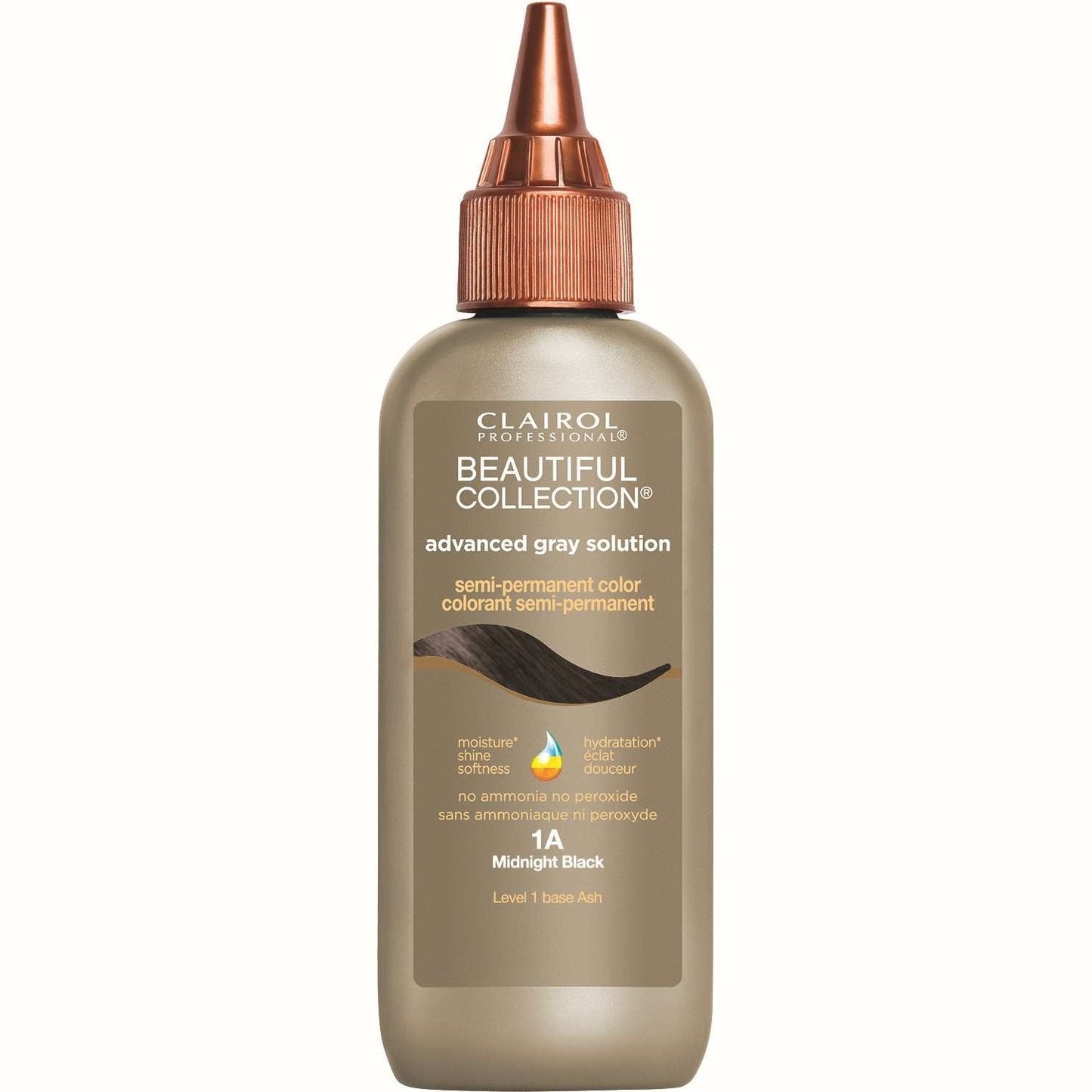 Beautiful Collection Advanced Gray Solution 1A Midnight Black