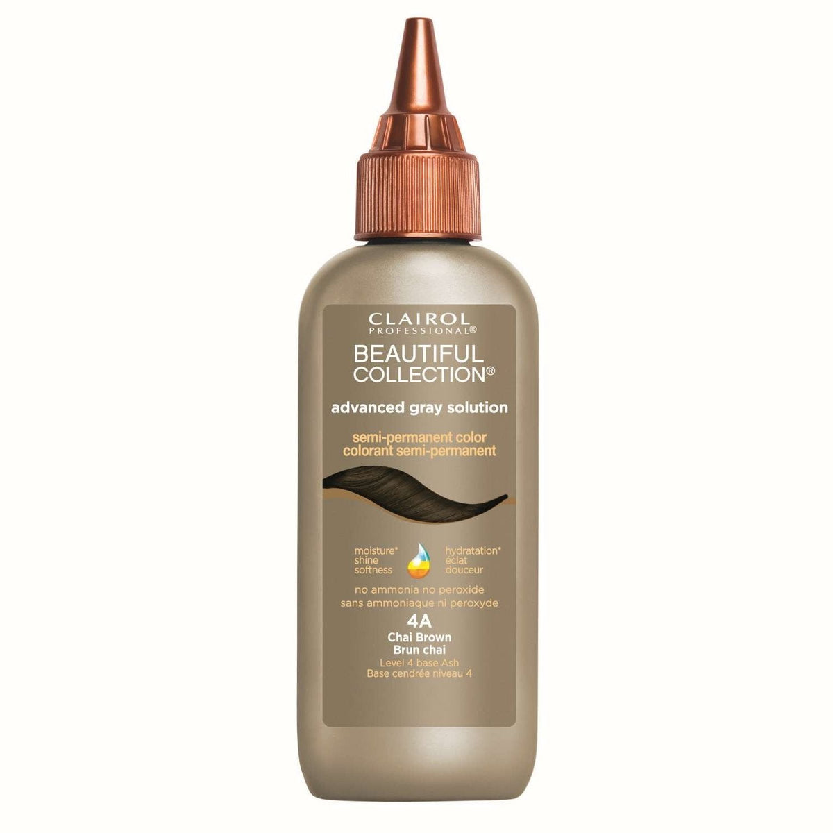 Beautiful Collection Advanced Gray Solution 4A Chai Brown