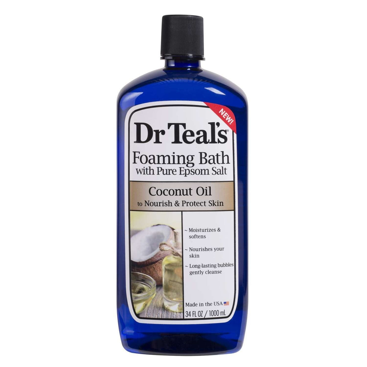 Dr Teals Nourish Protect With Coconut Oil Foaming Bath