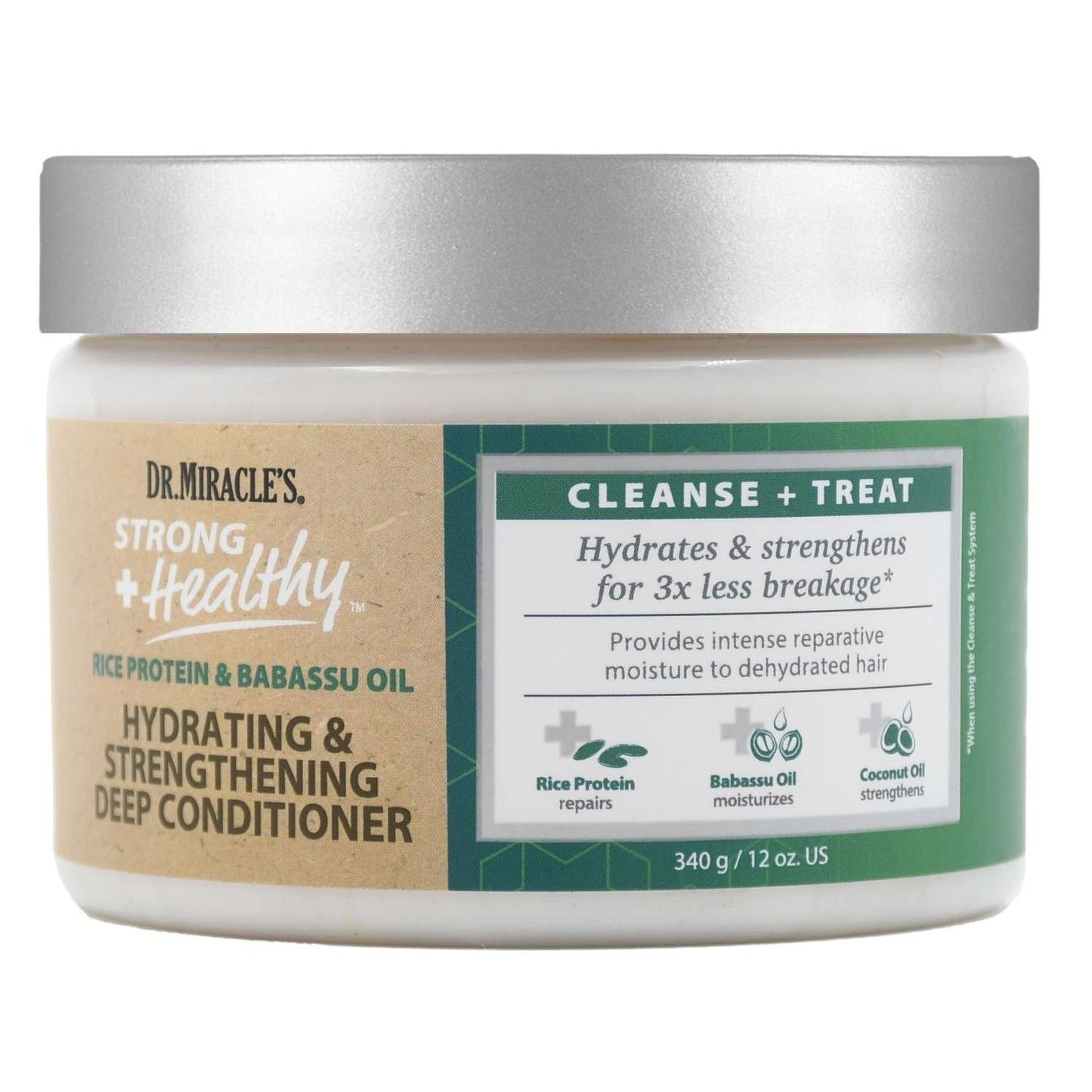 Dr. Miracles Strong Healthy Hydrating Strengthening Deep Conditioner