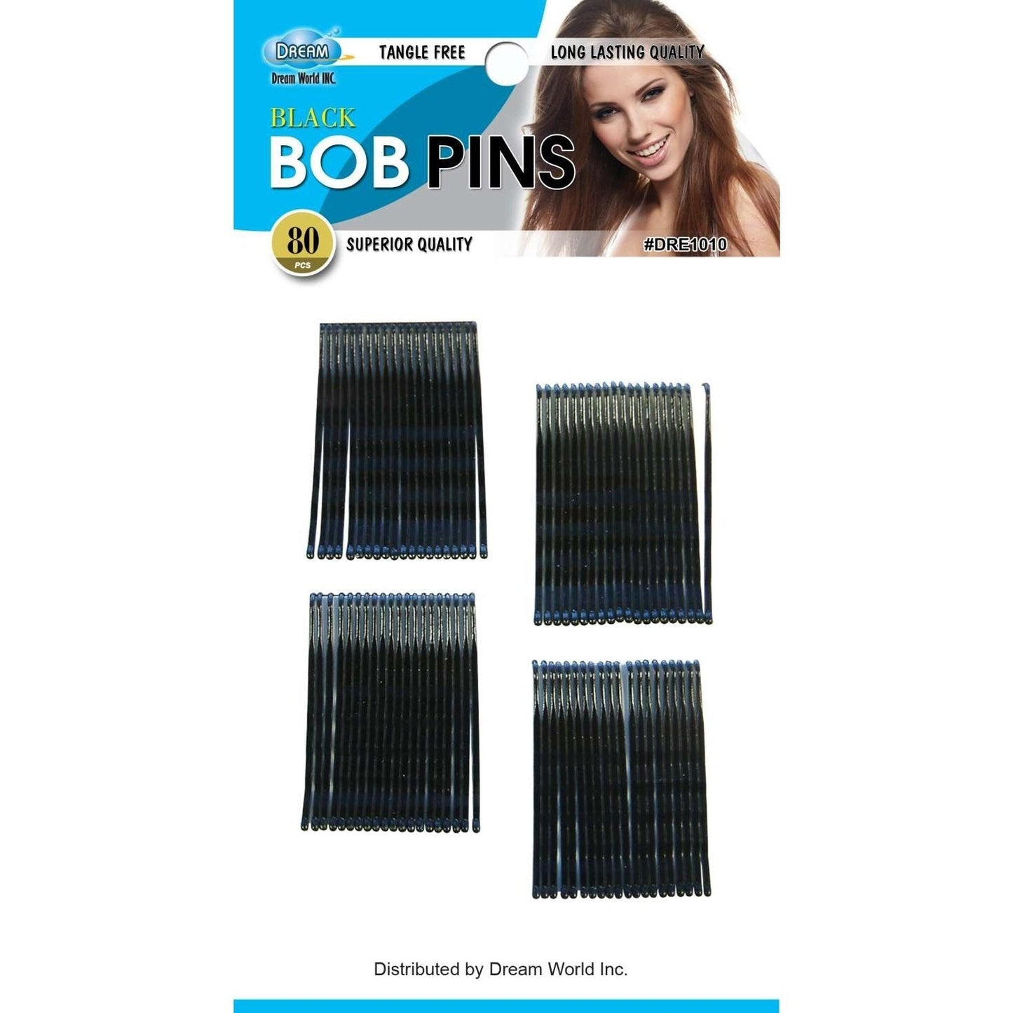 Dream Bobpin 80Ct Black