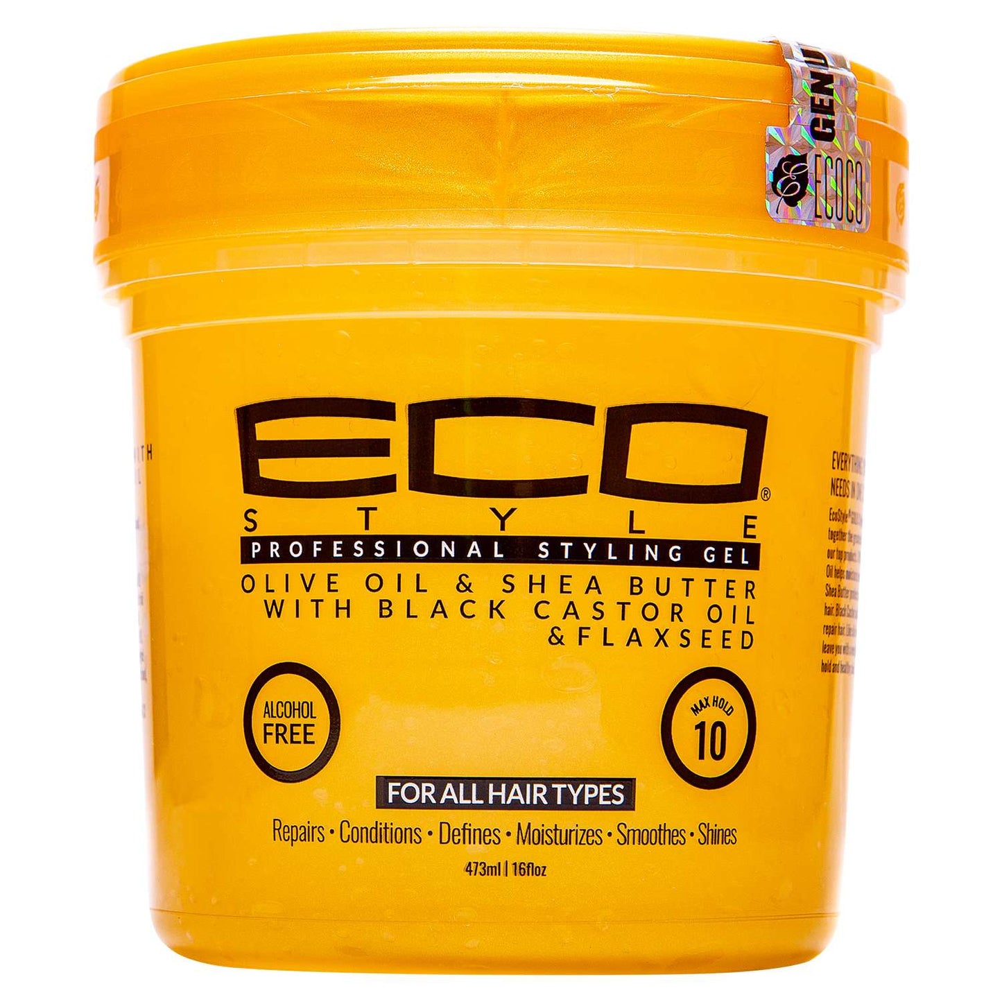 Eco Styler Styling Gel Olive Oil Shea Butter Black Castor Oil Flaxseed