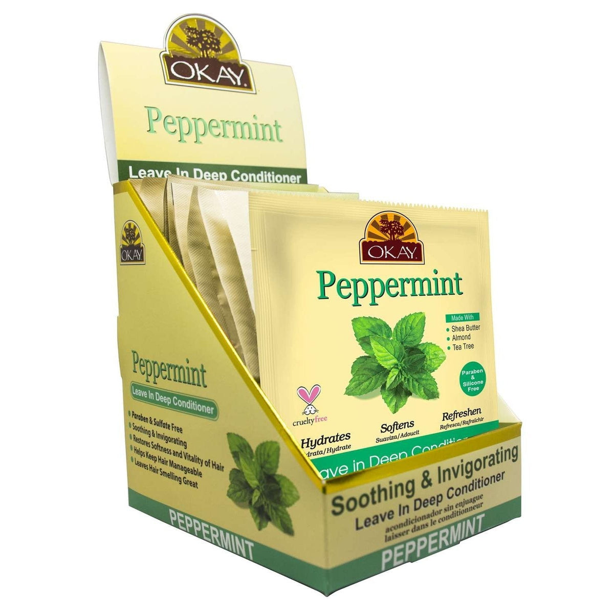 Okay Peppermint Leave In Conditioner