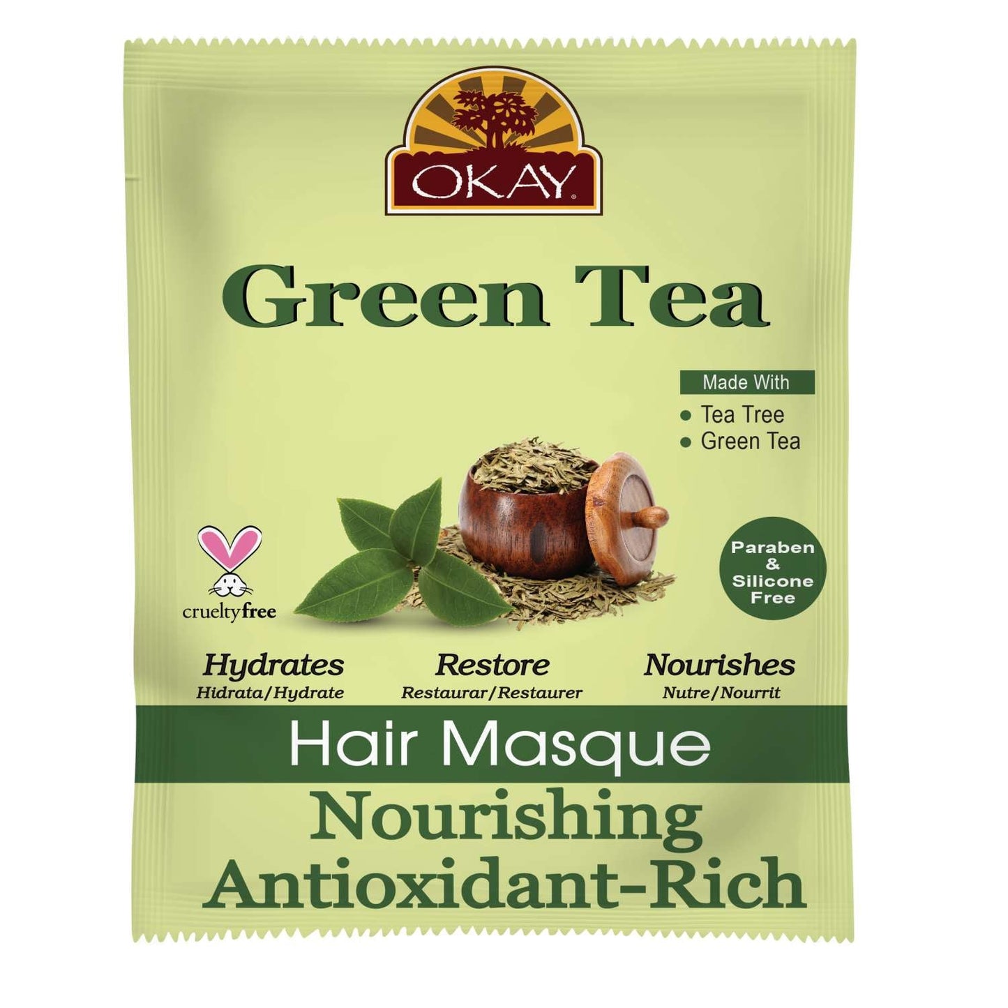 Okay Green Tea Leave In Conditioner