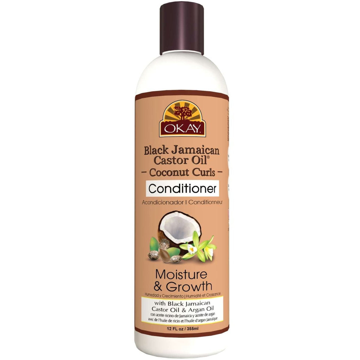 Okay Black Jamaican Castor Oil Coconut Conditioner