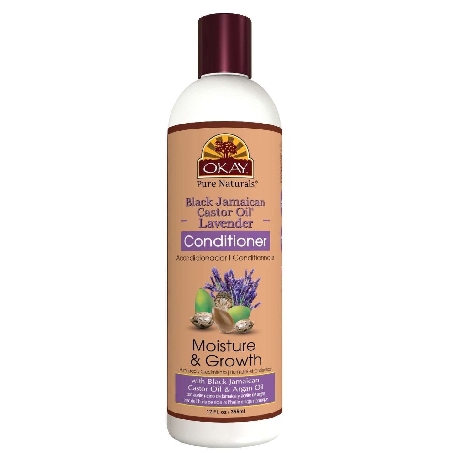 Okay Black Jamaican Castor Oil Lavender Conditioner